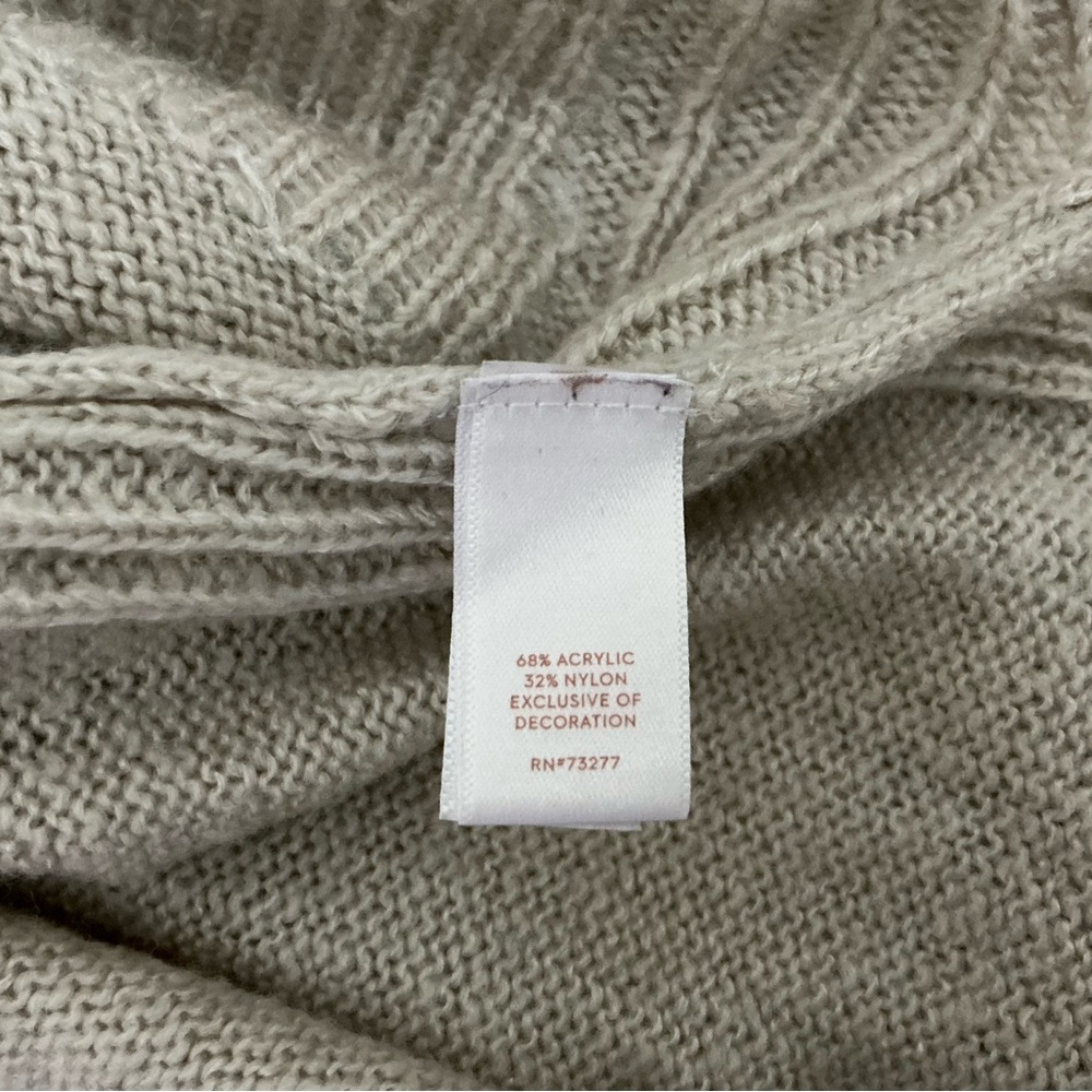 LC Lauren Conrad Light Beige Knit Sweater - Picture 5 of 5